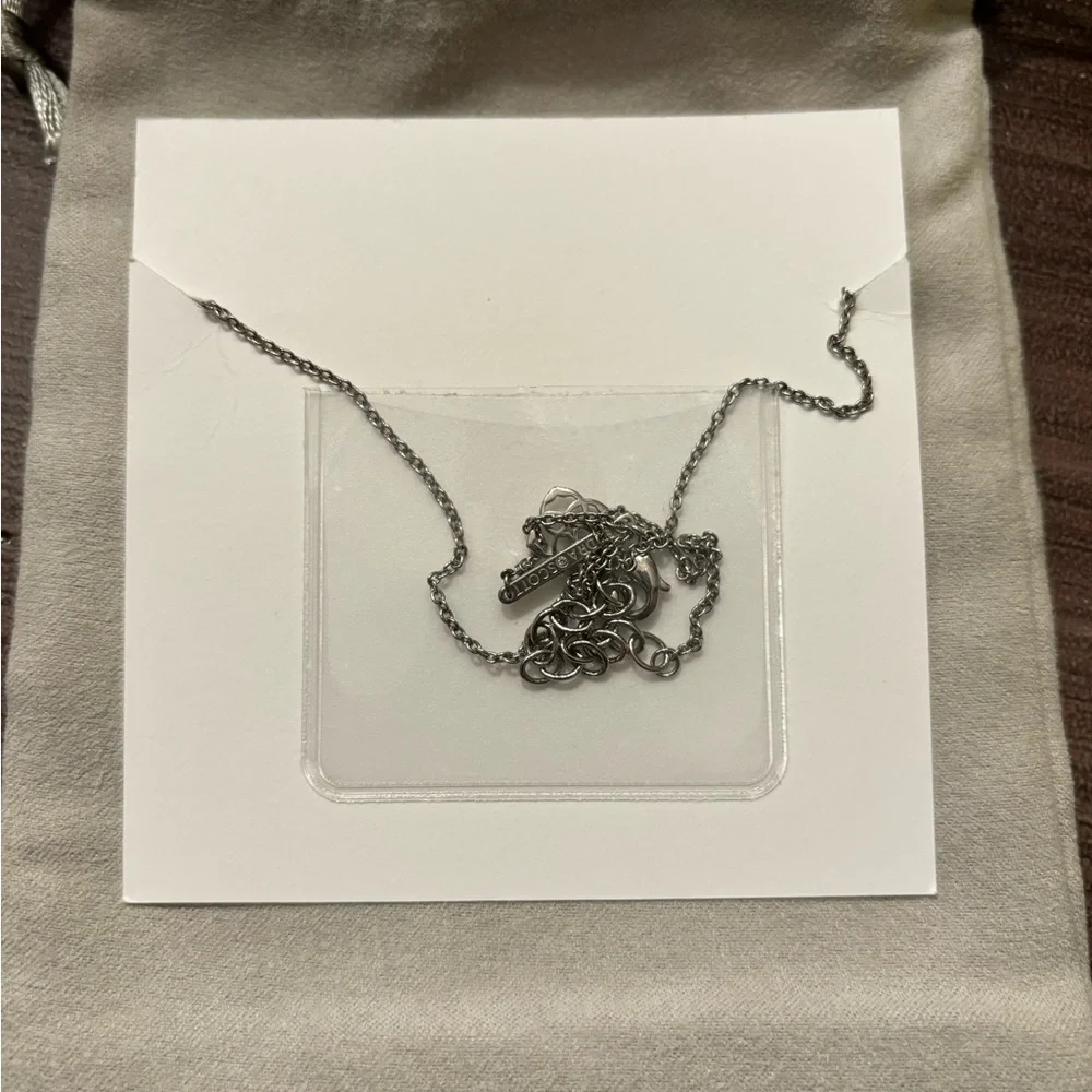 Kendra Scott Elisa Necklace Royal Blue Kyocera Opal (Custom Creation @Color Bar) - Picture 3 of 3